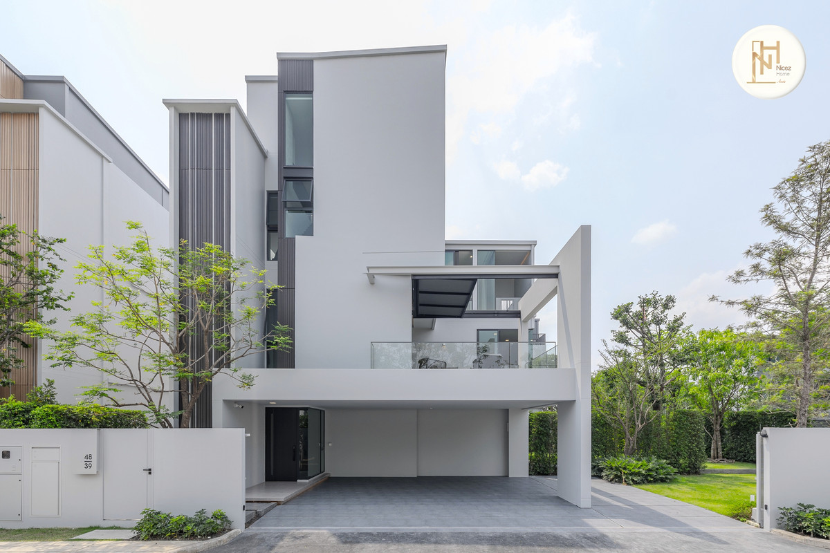 ขายบ้านพัฒนาการ ศรีนครินทร์ : ขายบ้านเดี่ยว  วีเว่ กรุงเทพกรีฑา  บิลอิน หลังริม  ใกล้โรงเรียนนานาชาติเวลลิงตัน