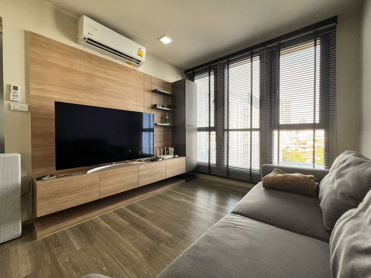 For SaleCondoOnnut, Udomsuk : CS129 012 📍 For sale: Monique Sukhumvit 64 condo, corner unit with garden and pool view. Only 3.75 million baht. Peaceful and private atmosphere.ฦ