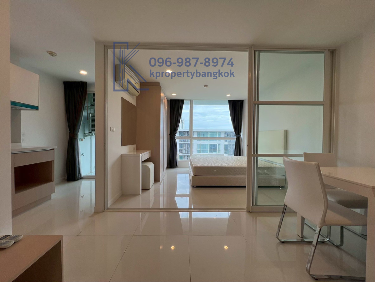 For SaleCondoPattanakan, Srinakarin : For sale - Element Srinakarin 2.09 million baht, 37 sq m, Building 4, 8th floor, near MRT Suan Luang Rama 9, contact 096-987-8974