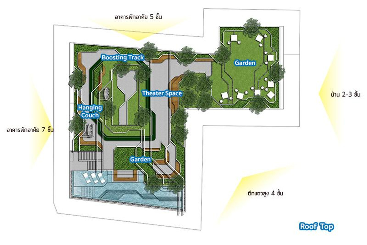 For RentCondoRama9, Petchburi, RCA : 🏢 Groove Rama 9 ✅ Available on 1 May 💳 Long-term Rent 12,900 THB/month 💳 Short-term Rent 15,000 THB/month 🚫 No Co-agent