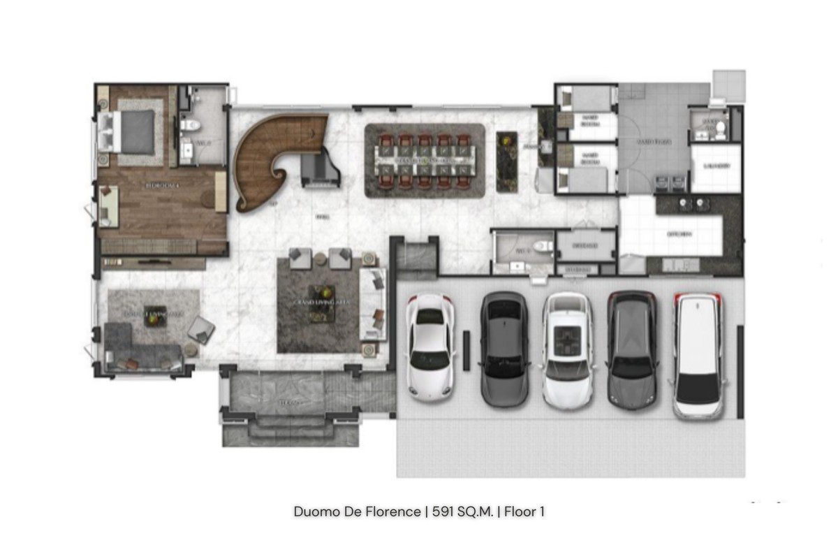 ขายบ้านเกษตร นวมินทร์ ลาดปลาเค้า : ขายคฤหาสน์หรู วิวพิเศษ DUOMO DE FLORENCE เพียงหลังเดียวเท่านั้นในโครงการ