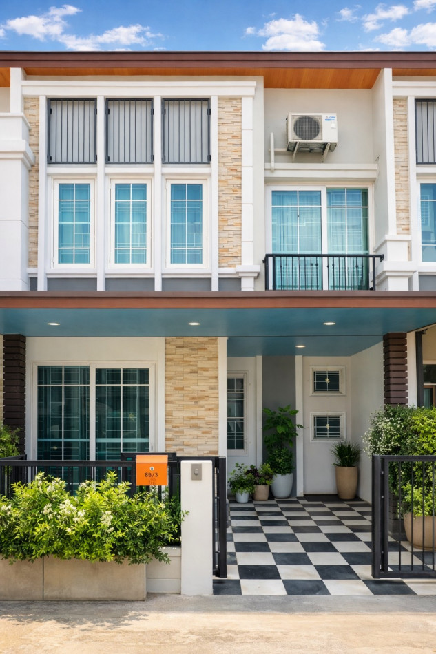 ขายทาวน์โฮมราษฎร์บูรณะ สุขสวัสดิ์ : ขาย ทาวน์โฮม โกลเด้น ทาวน์ สุขสวัสดิ์-พุทธบูชา 130 ตรม 20.20 ตรว