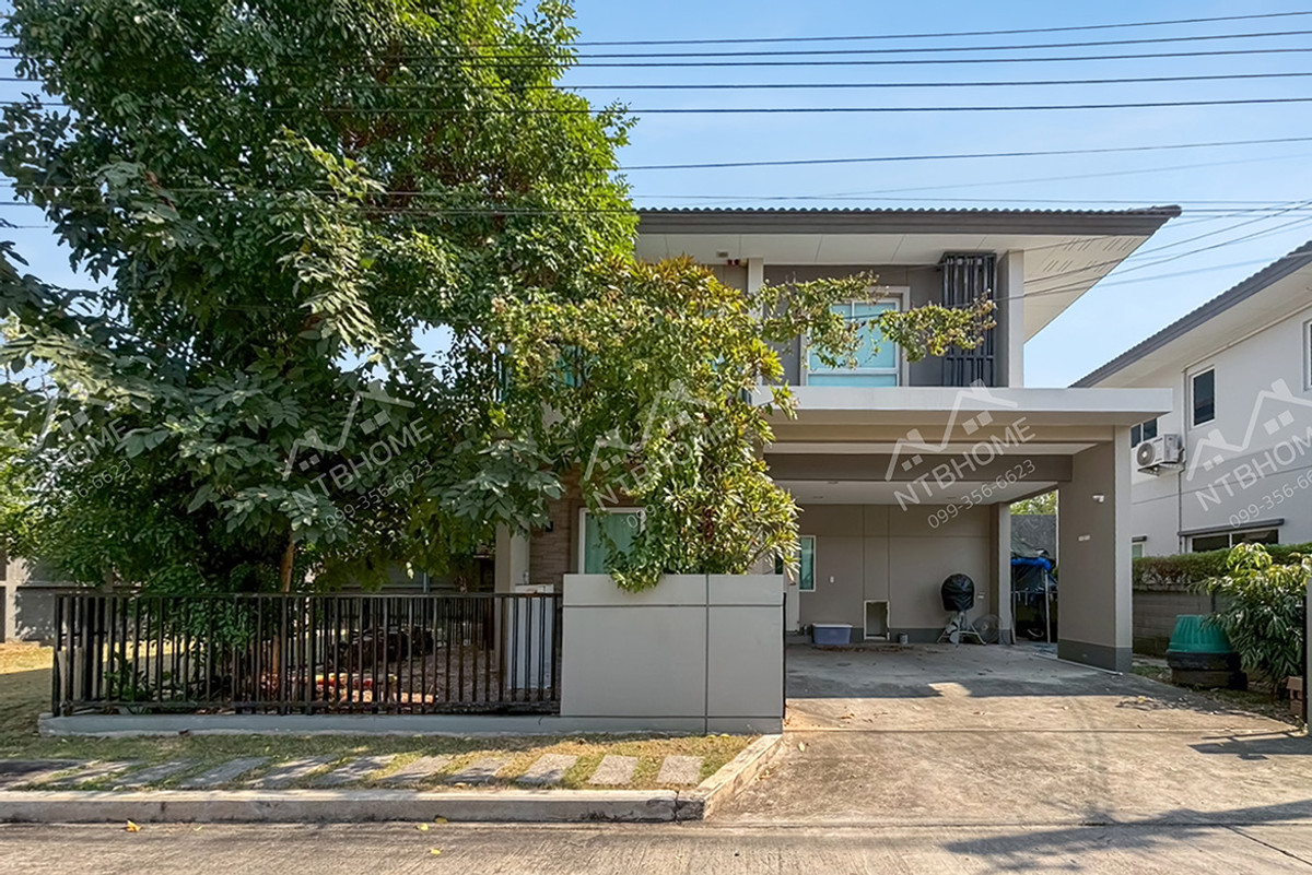For SaleHouseRama5, Ratchapruek, Bangkruai : Casa Legend Rama 5-Ratchapruek, corner plot, good location next to Nakhon In main road.