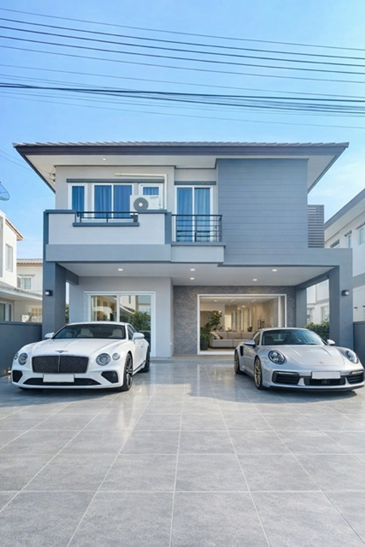 For SaleHousePattaya, Bangsaen, Chonburi : 3beds in Quality project in Sriracha. 45sq.wa.Selling at a loss.30% For sale 2-story detached house