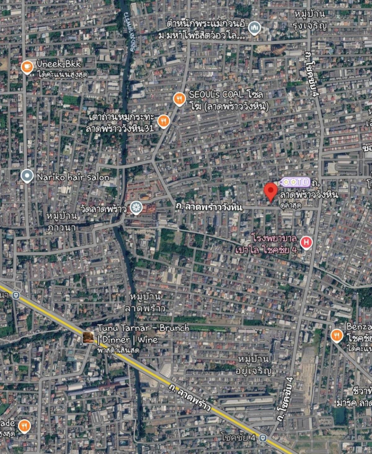 For SaleLandChokchai 4, Ladprao 71, Ladprao 48, : For Sale Land for sale in Ladprao Wanghin, road frontage (rectangular shape) , Lat Phrao , Lat Phrao , Bangkok , CX-144277