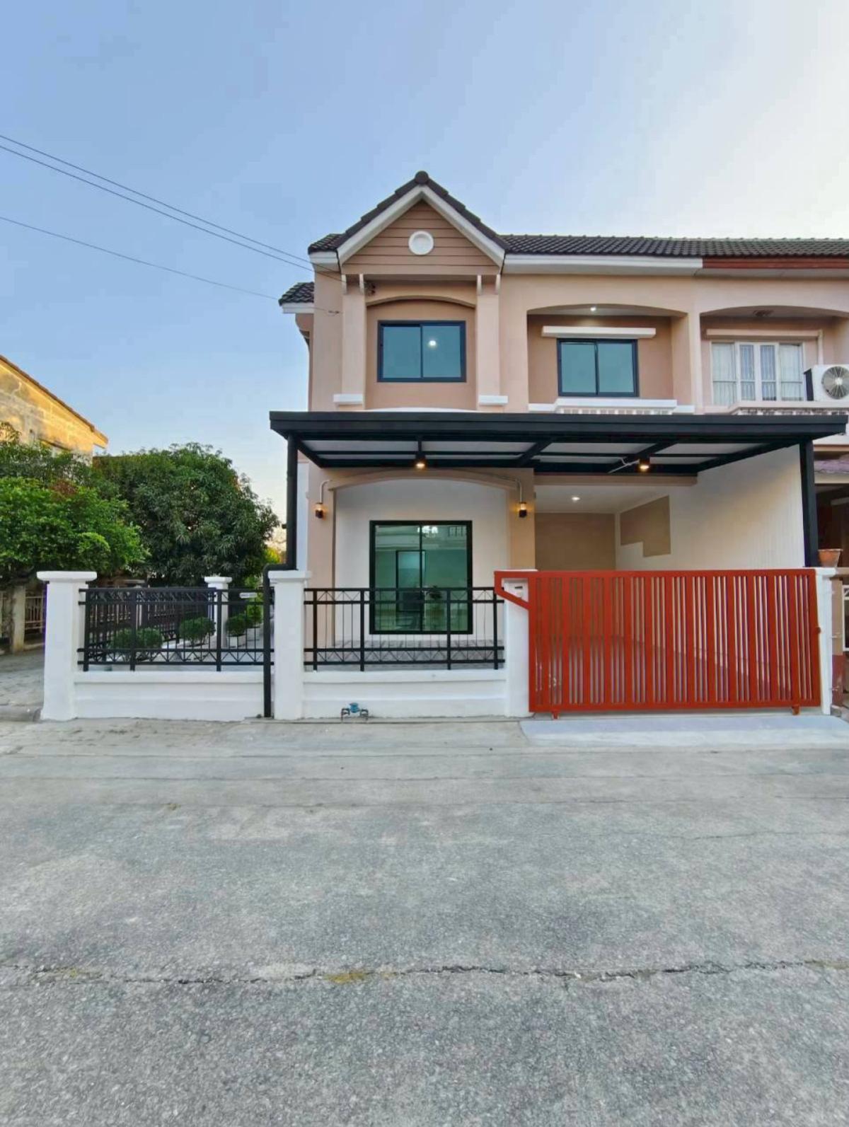 ขายทาวน์โฮมนนทบุรี บางใหญ่ บางบัวทอง : ขายทาวน์เฮ้าส์/ทาวน์โฮม  บุศรินทร์ วงแหวน-รัตนาธิเบศร์ รีโนเวทใหม่ พิมลราช บางบัวทอง นนทบุรี CX-145017