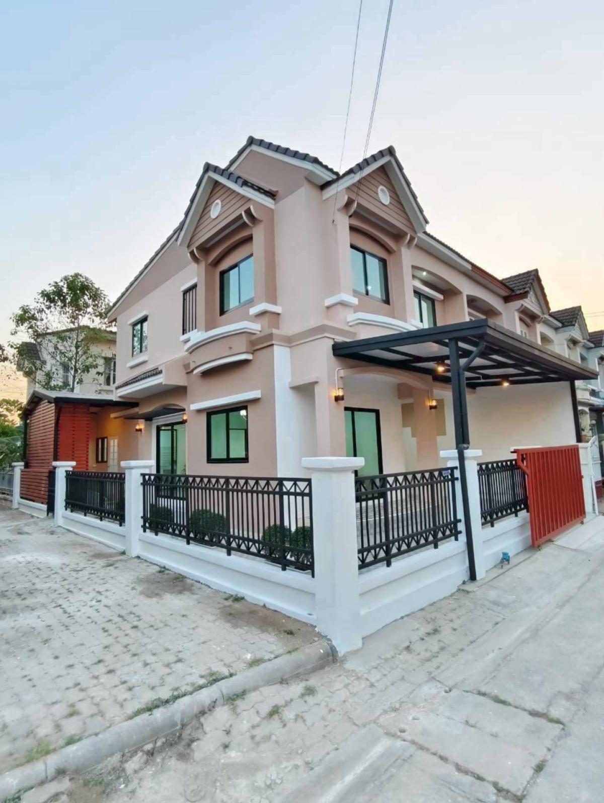 ขายทาวน์โฮมนนทบุรี บางใหญ่ บางบัวทอง : ขายทาวน์เฮ้าส์/ทาวน์โฮม  บุศรินทร์ วงแหวน-รัตนาธิเบศร์ รีโนเวทใหม่ พิมลราช บางบัวทอง นนทบุรี CX-145017