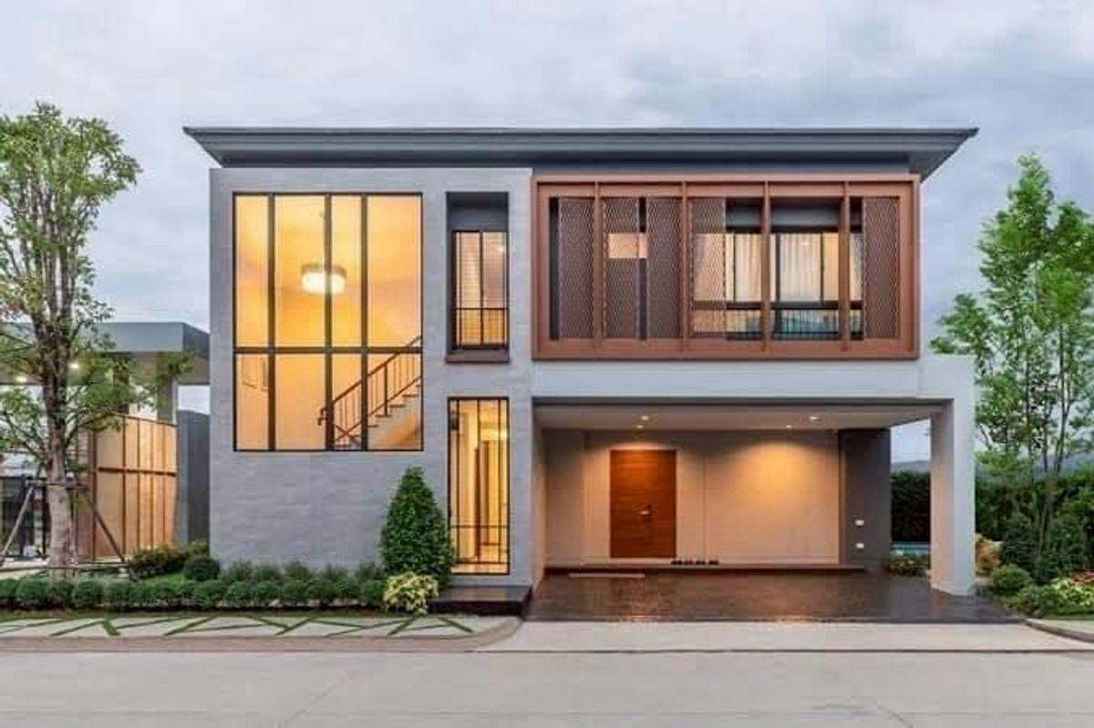 เชียงใหม่ : พูลวิลล่าหรู สไตล์โมเดิร์น ตกแต่งทันสมัย  หางดง เชียงใหม่ 