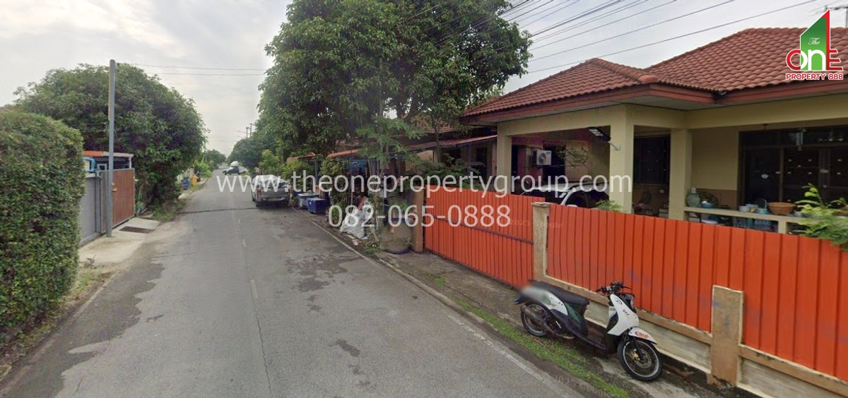 For SaleHousePathum Thani,Rangsit, Thammasat : Single-storey detached house, 50 sq m., Than Man Khong Village, Khlong Luang Road, Khlong Song Subdistrict, Khlong Luang District, Pathum Thani Province.