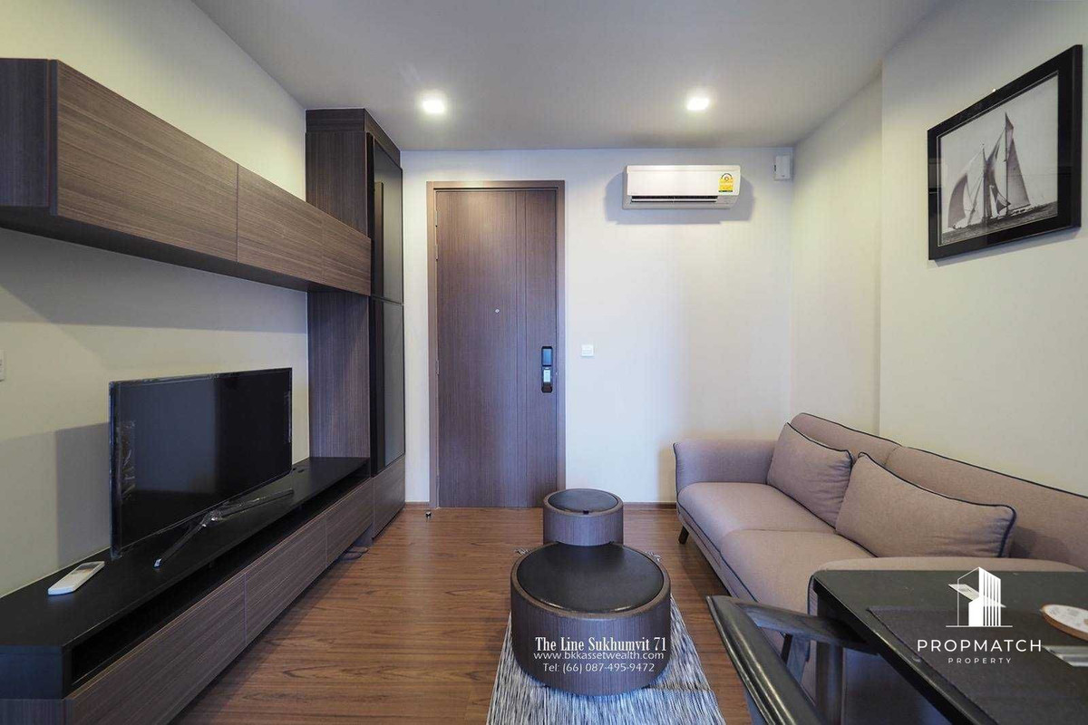 For SaleCondoOnnut, Udomsuk : ✨Flash Deal ✨The LINE Sukhumvit 71 (1Bed 1Bath 30.58SQM.) ready to move in! Only 3,900,000 baht Tel.0981315848 @propmatch