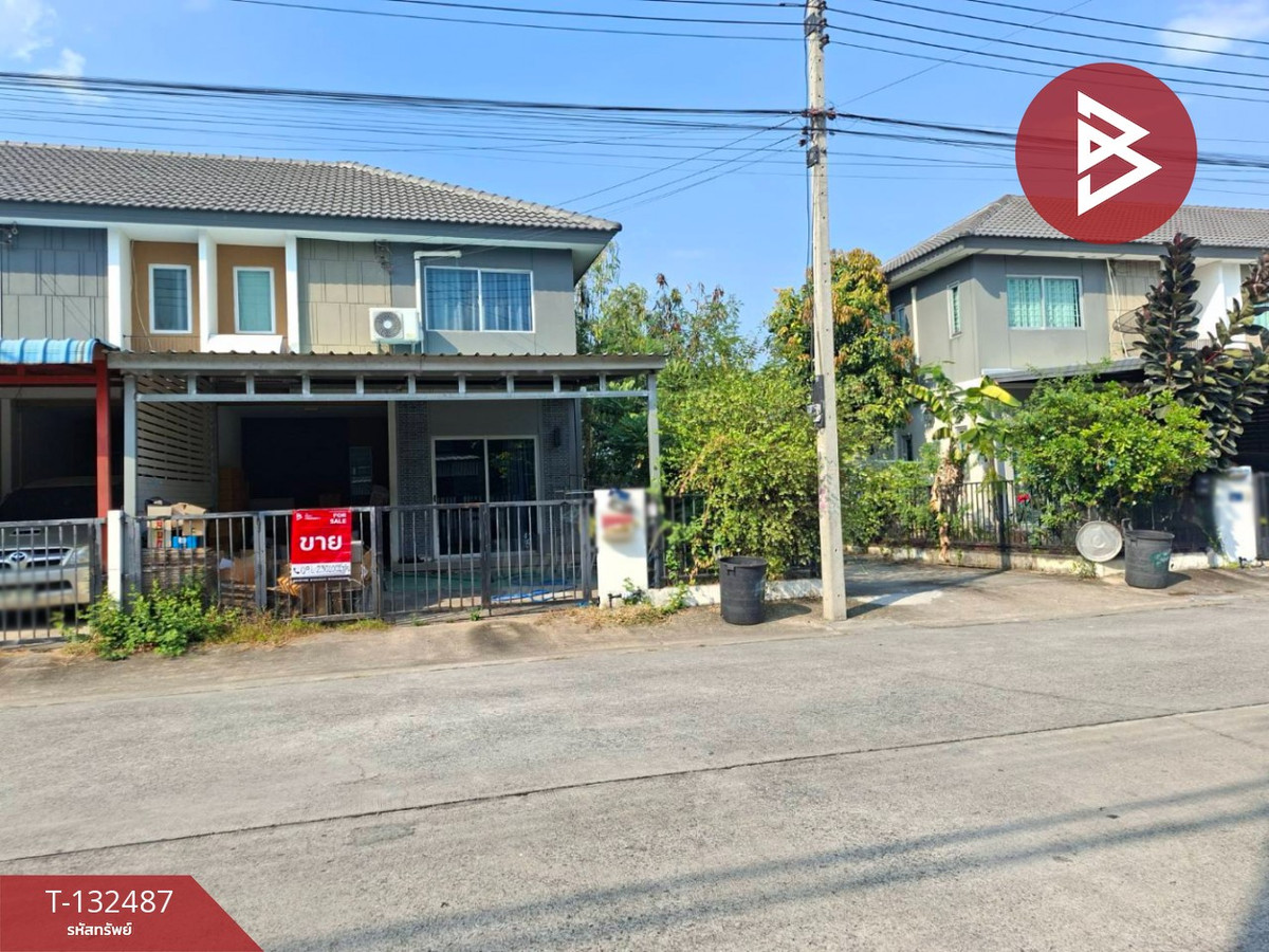 For SaleTownhomePathum Thani,Rangsit, Thammasat : Townhouse for sale Pruksa Village123 Phahonyothin-Khlong Luang, Pathum Thani