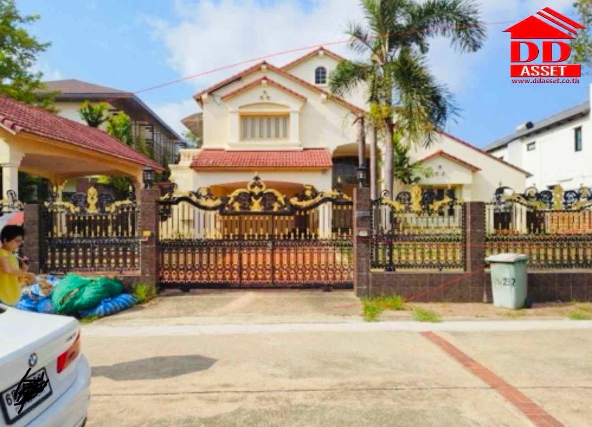 ขายบ้านสมุทรปราการ สำโรง : ขายบ้านเดี่ยว ลดาวัลย์ ศรีนครินทร์ ติดถนน BTS ศรีแบริ่ง รหัส : H8280