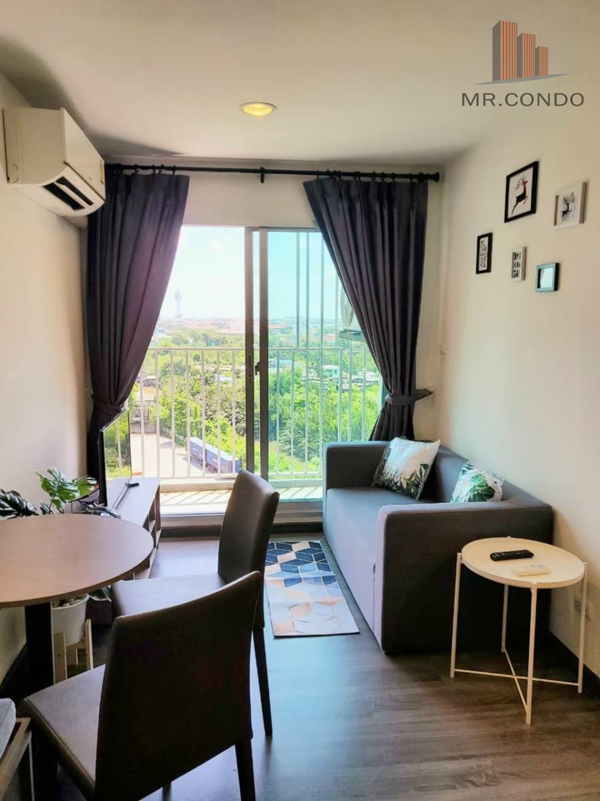 ให้เช่าคอนโดสมุทรปราการ สำโรง : *FOR RENT* The Trust เอราวัณ ห้องสวยแต่งครบ ติด BTS เอราวัณ