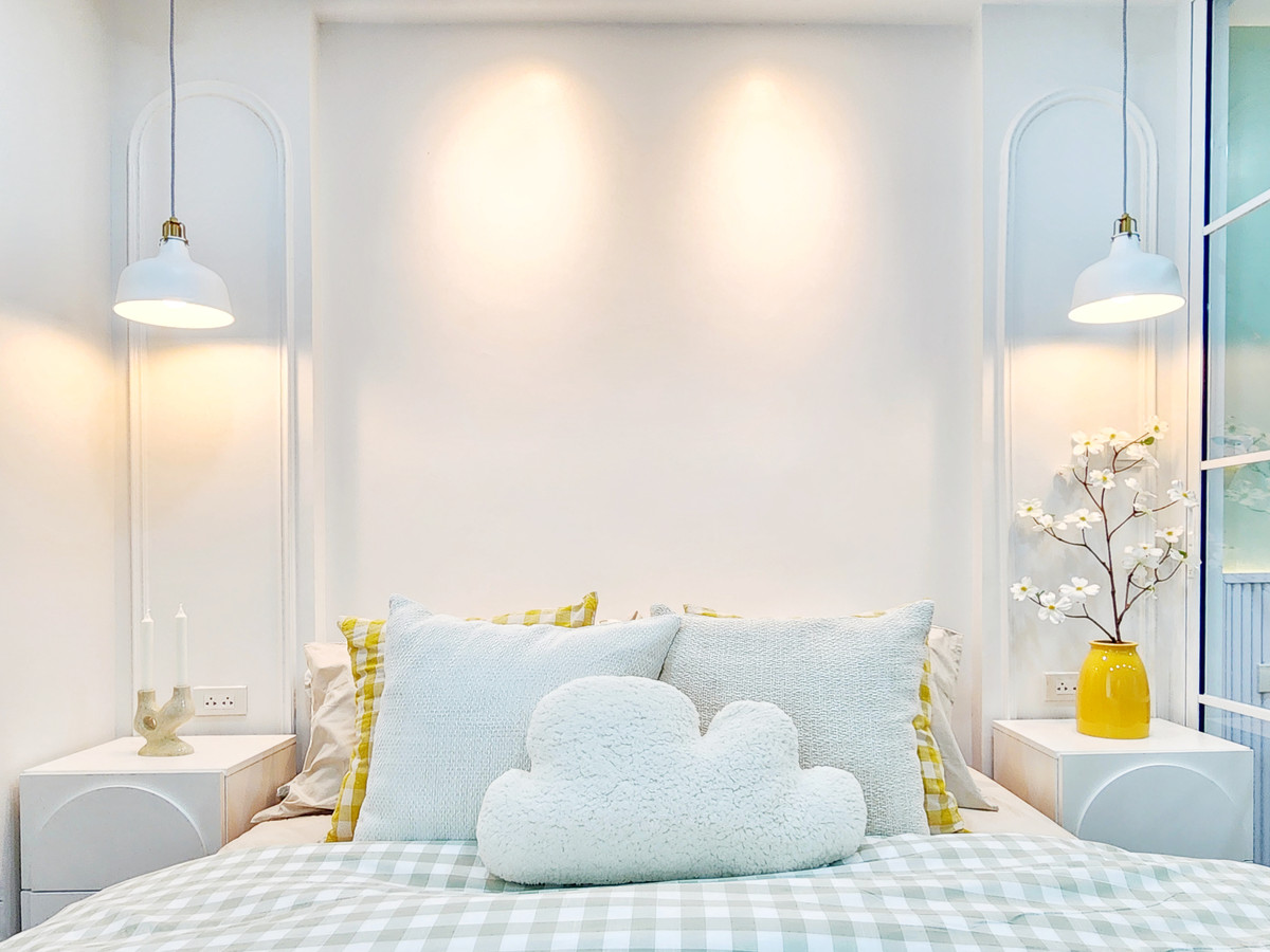 For SaleCondoBang Sue, Wong Sawang, Tao Pun : Condo in Prachachuen zone Spacious room priced in the early millions, can be rented for 7,500 baht, yield 7% / year, spacious room, separate kitchen, can enter and exit by many routes.