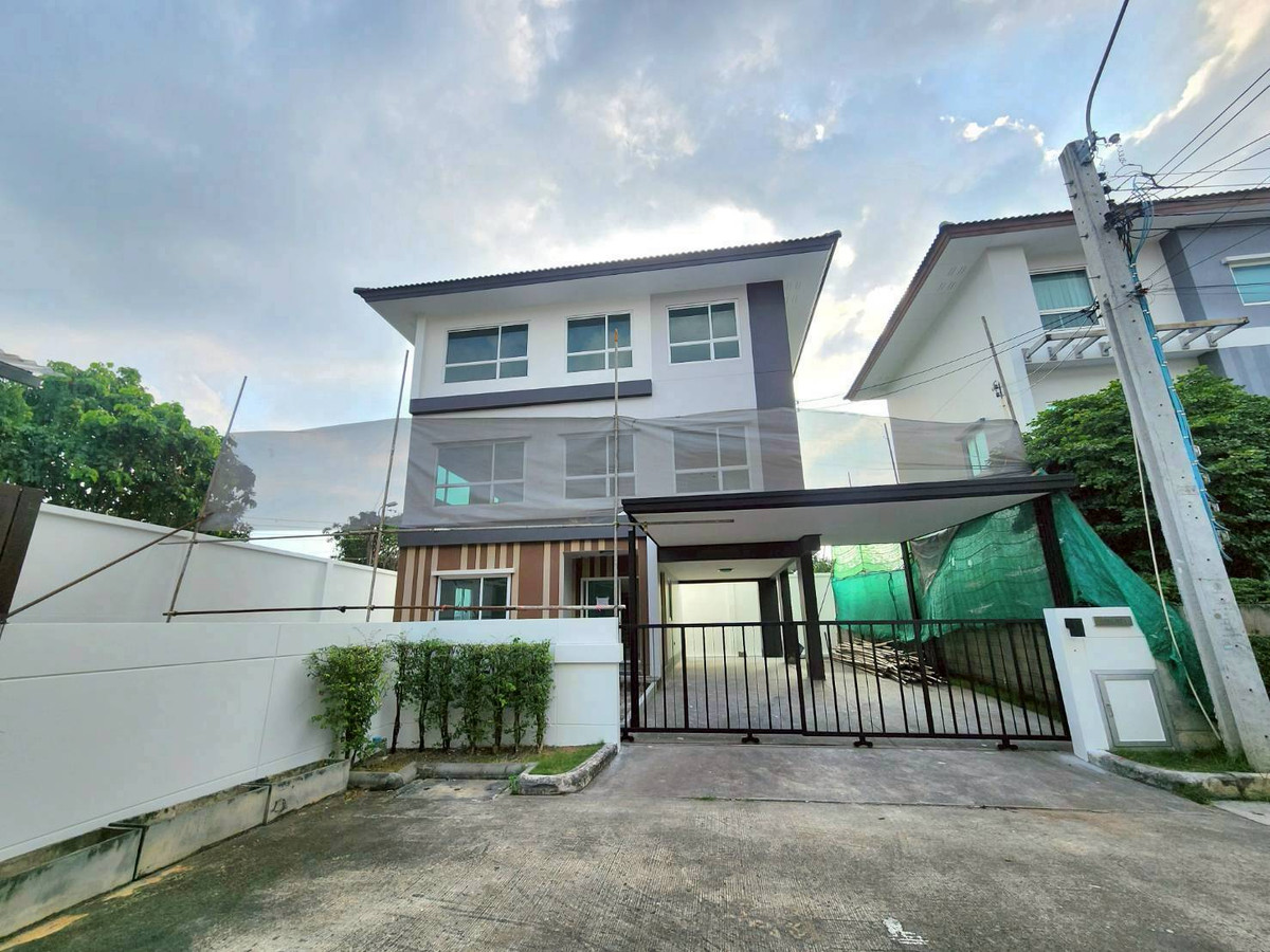 ขายบ้านพระราม 5 ราชพฤกษ์ บางกรวย : ขายบ้านเดี่ยว หมู่บ้านคาซ่าพรีเมี่ยม ราชพฤกษ์-พระราม5 (ริม) (CASA PREMIUM Ratchaphruek – Rama 5) นนทบุรี  ถนนบางกรวย – ไทรน้อย