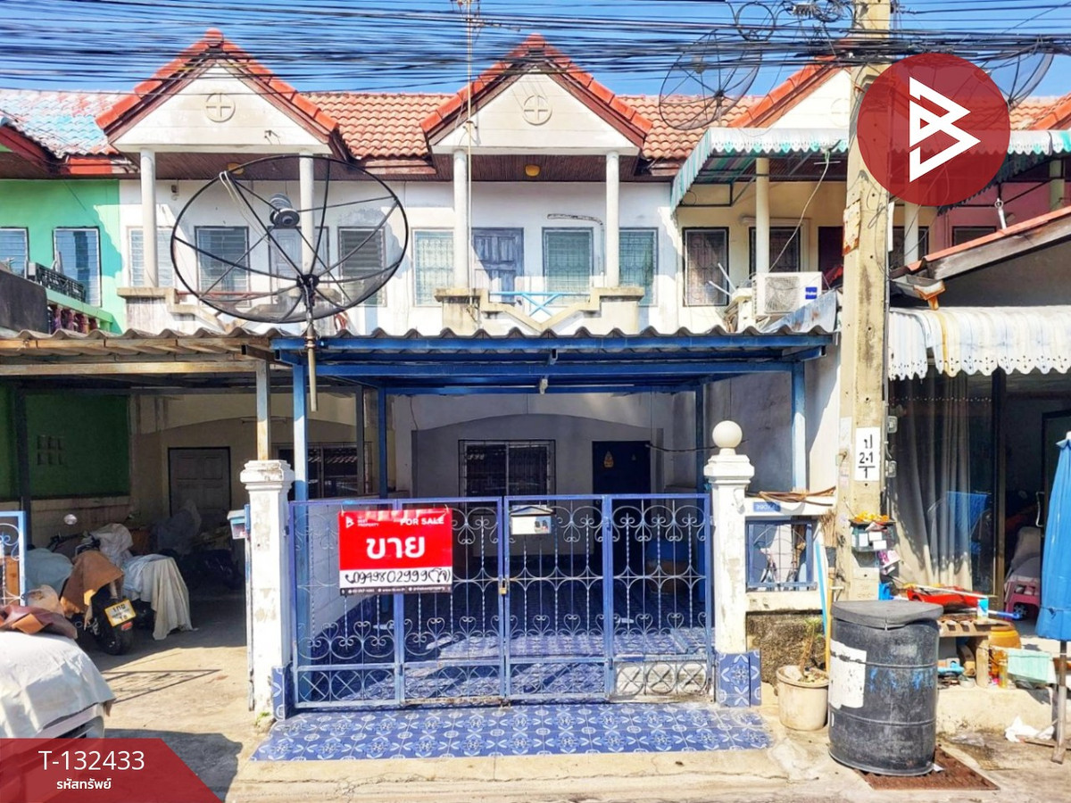 For SaleTownhomeSamut Prakan,Samrong : Townhouse for sale Sap Nakhon Village, Bang Pu, Samut Prakan
