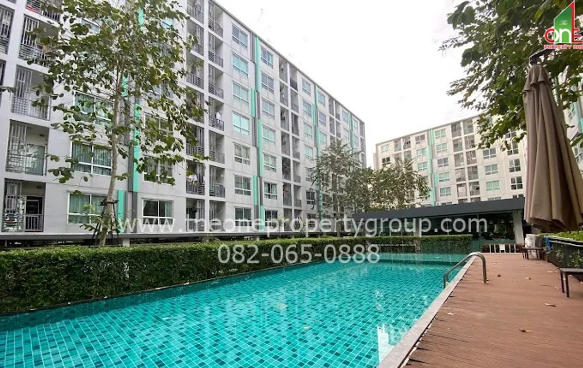 ขายคอนโดเสรีไทย-นิด้า : คอนโด 27.60 ตรม. นิชไอดี เสรีไทย -วงแหวน เฟส2 ถ.รามคำแหง ถ.เสรีไทย คันนายาว กทม.