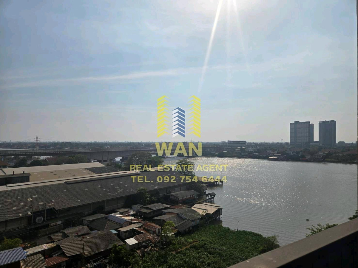 For RentCondoRattanathibet, Sanambinna : For rent: The politan rive, size 31 sq m, river view, economical price.