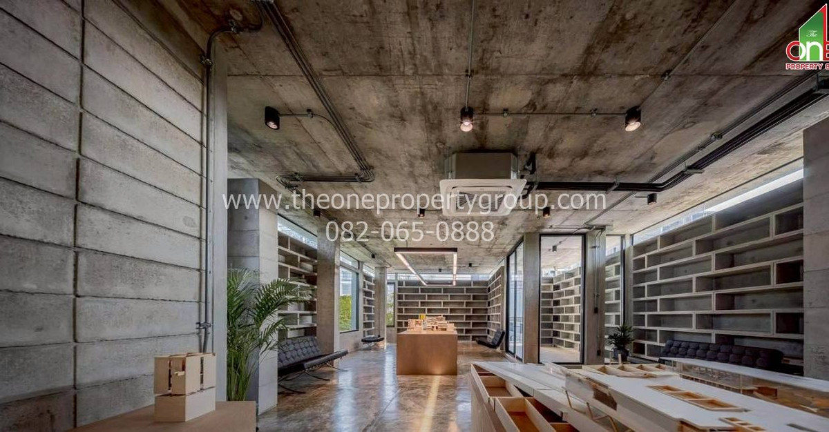 For SaleHome OfficeSapankwai,Jatujak : Office building, 3 floors, 82 sq m., modern, premium Brutal Loft style, Soi Lat Phrao 23, near MRT, Lat Phrao Road, Chandrakasem Subdistrict, Chatuchak District, Bangkok.
