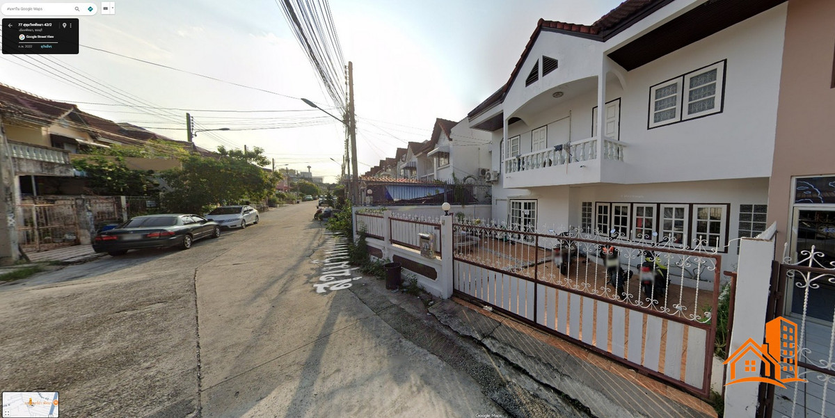 For SaleTownhomePattaya, Bangsaen, Chonburi : Townhouse 35 sq m, Sukhumvit Pattaya, Bang Lamung, Chonburi.