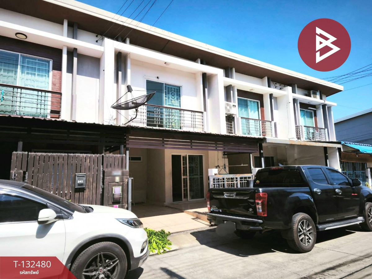 For SaleTownhomePhutthamonthon, Salaya : Townhouse for sale Pruksa Town Village Next Pinklao-Phutthamonthon Sai 4, Sam Phran, Nakhon Pathom