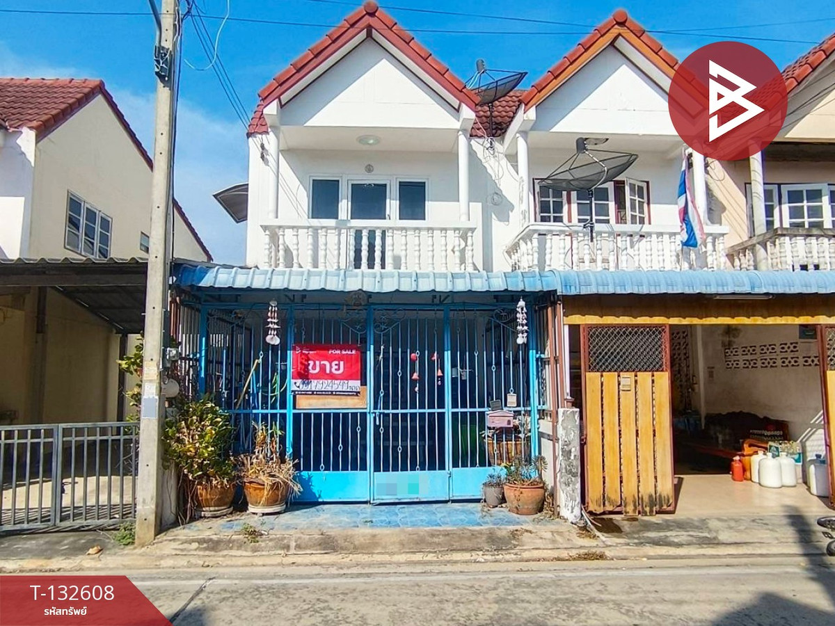 ขายทาวน์โฮมชะอำ เพชรบุรี : ขายทาวน์เฮ้าส์ หมู่บ้านโชคบุญมี ชะอำ เพชรบุรี