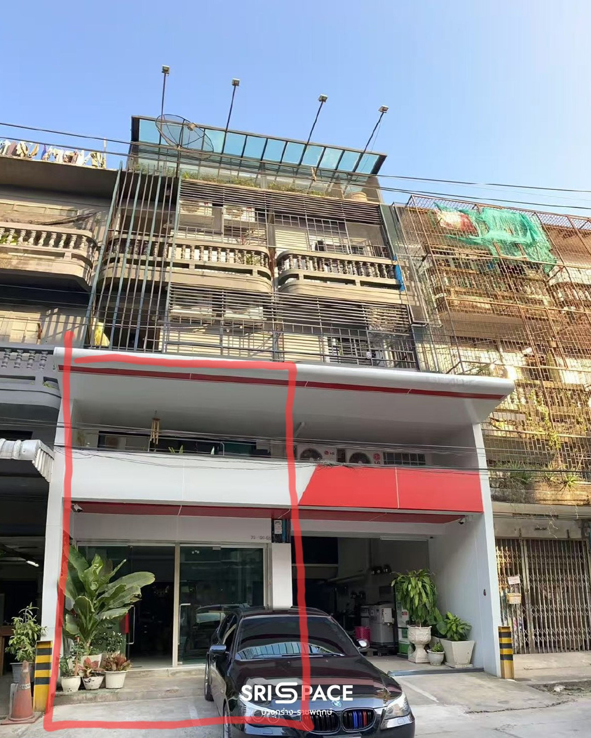 For RentShop HouseRama5, Ratchapruek, Bangkruai : Office for rent, 1st floor + mezzanine with warehouse in the back.  or rent the entire building  Decorated, ready to use, good location, convenient travel, near Rama 5 roundabout, near Prasat Temple, suitable for an office or hostel for rent, 1st floor + 
