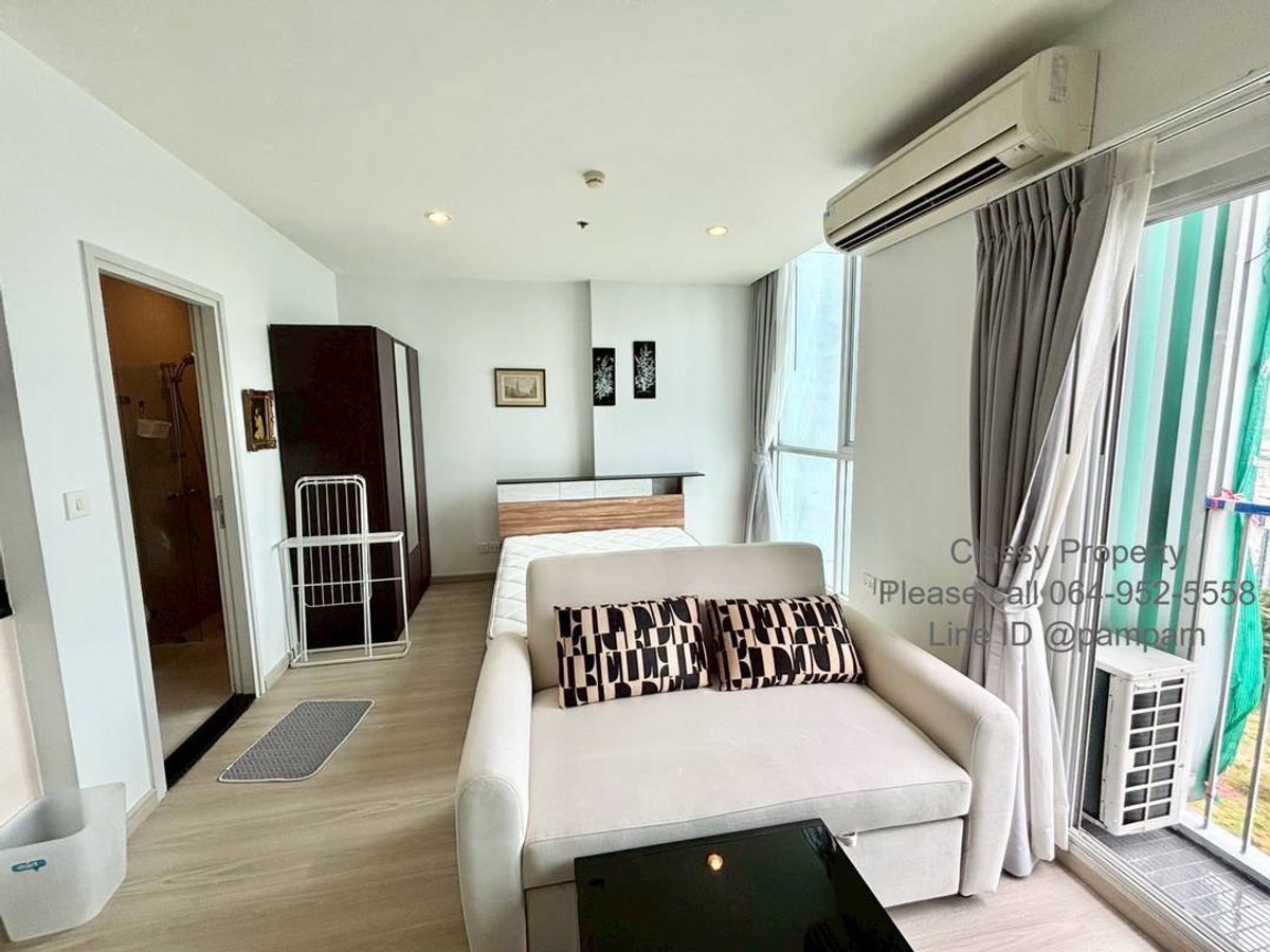 For RentCondoRatchadapisek, Huaikwang, Suttisan : Condo for rent : Noble Revolve Ratchada1  1 Bedroom (No wall separated)Fully furnished +Digital door lock near MRT Cultural 13,500 Baht🔥🔥🔥