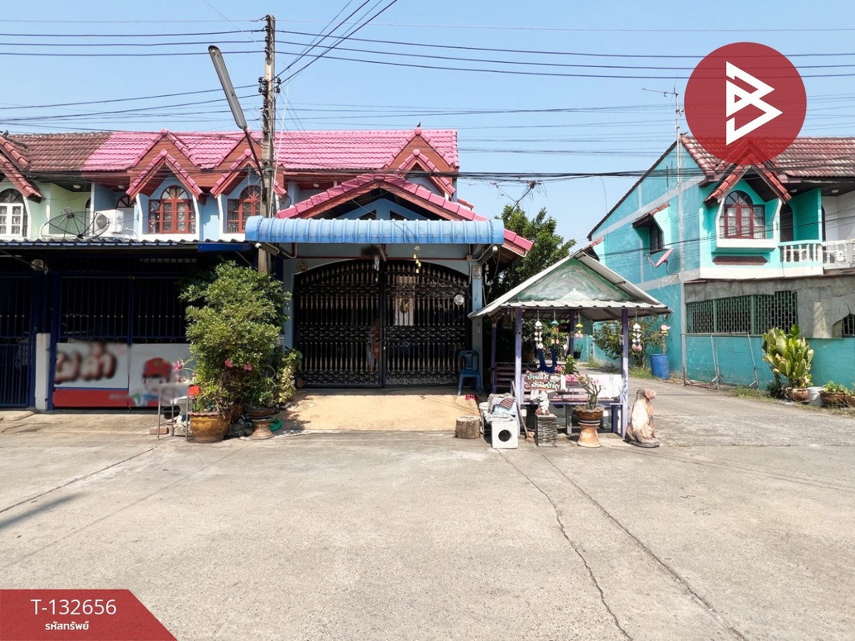 For SaleTownhomeNakhon Pathom : Townhouse for sale Wangmanee Village, Nakhon Pathom (Baan Wungmanee), Nakhon Pathom