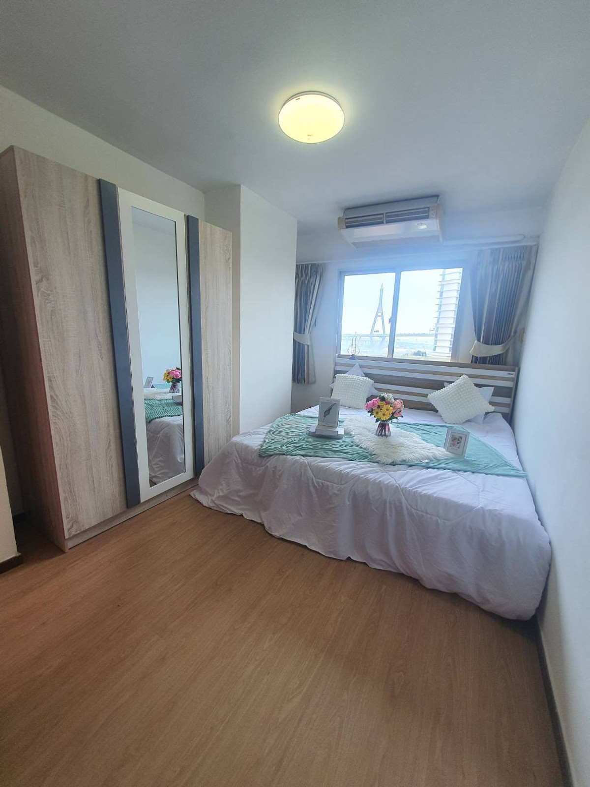 ให้เช่าคอนโดพระราม 3 สาธุประดิษฐ์ : For Rent | SV City Rama 3 – River View 2 Bedrooms | 1 Bathroom