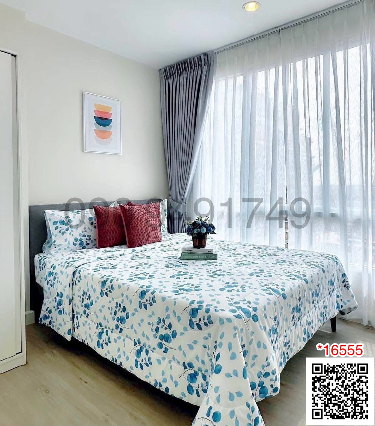 For RentCondoOnnut, Udomsuk : Condo for rent THE SKY Sukhumvit, 8th floor, near BTS Udomsuk.