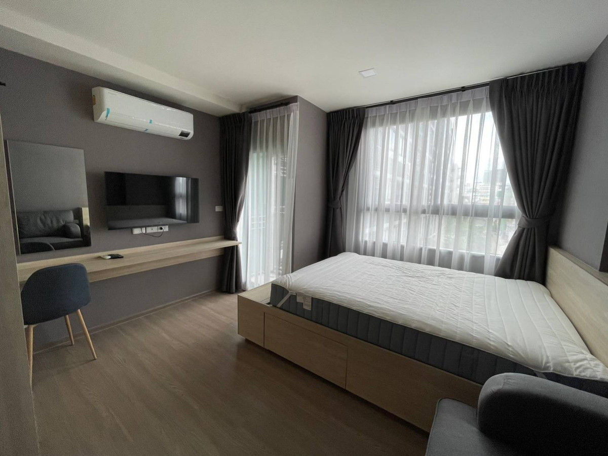 For RentCondoKasetsart, Ratchayothin : Condo for rent, new room, opposite Kasetsart University, Bang Khen.