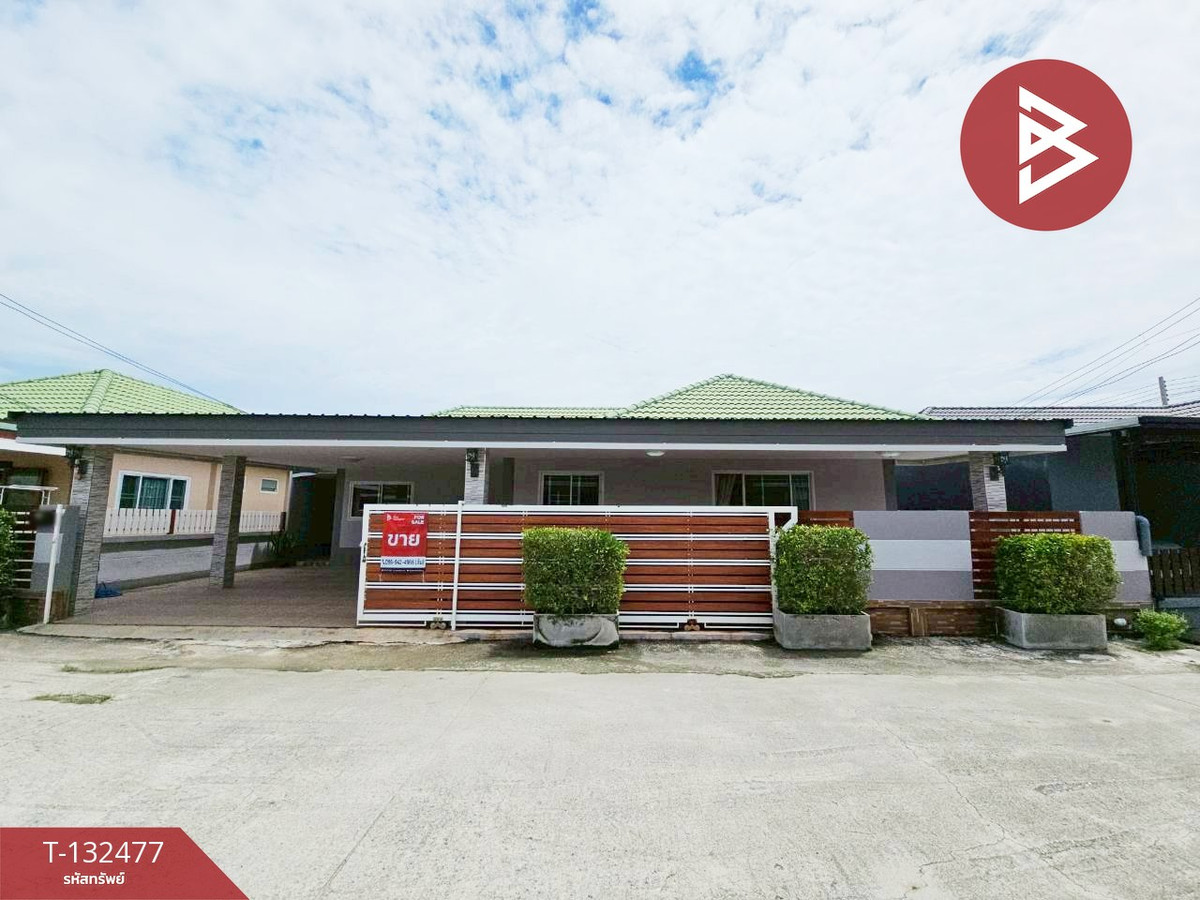 For SaleHousePattaya, Bangsaen, Chonburi : Single house for sale Tiger Soldier Village, Chonburi