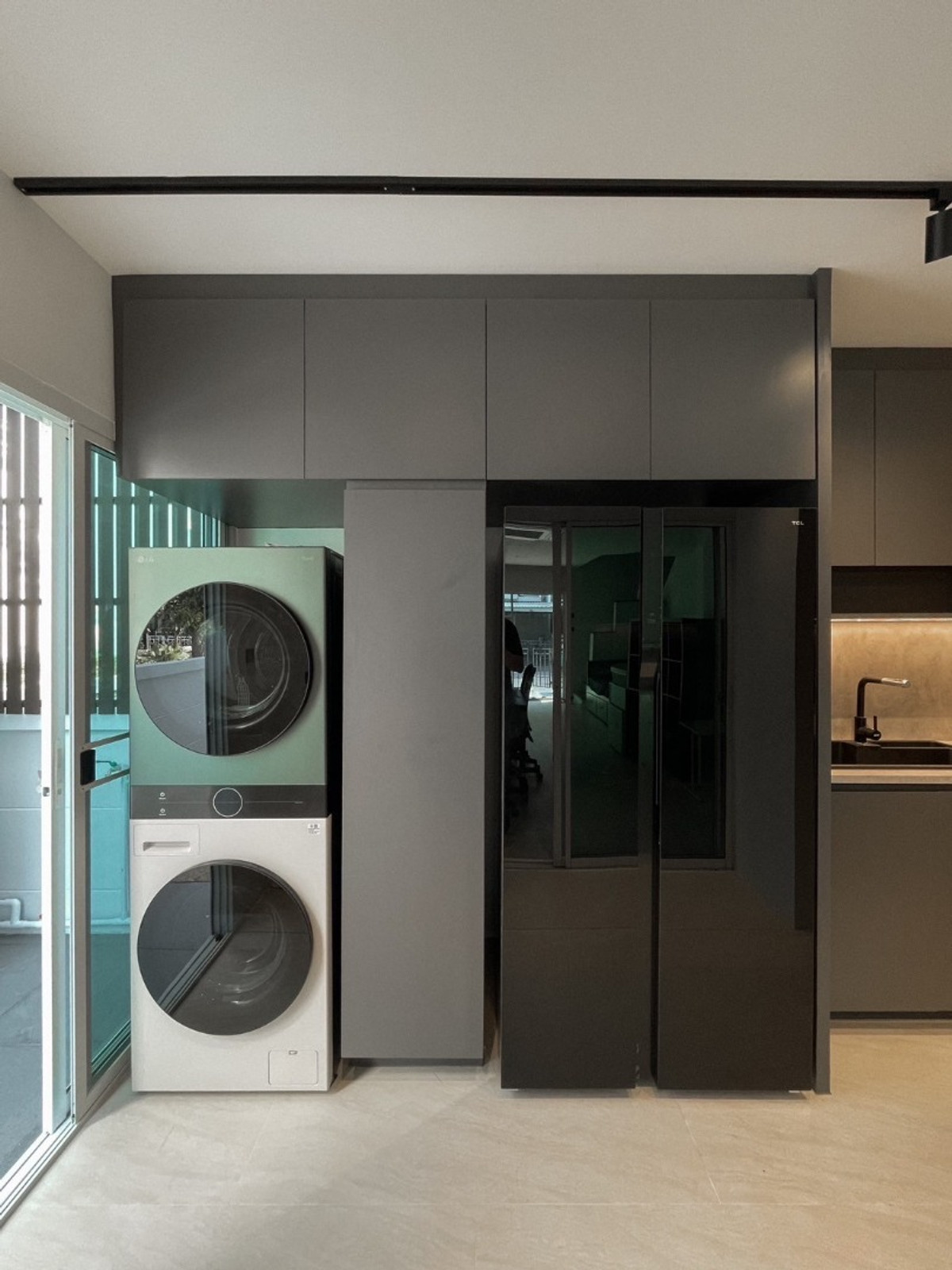 For RentTownhomeLadkrabang, Suwannaphum Airport : RH021826 Townhome for rent, 3 floors, 3 bedrooms, newly renovated at The Metro Rama 9 near ARL Hua Mak.