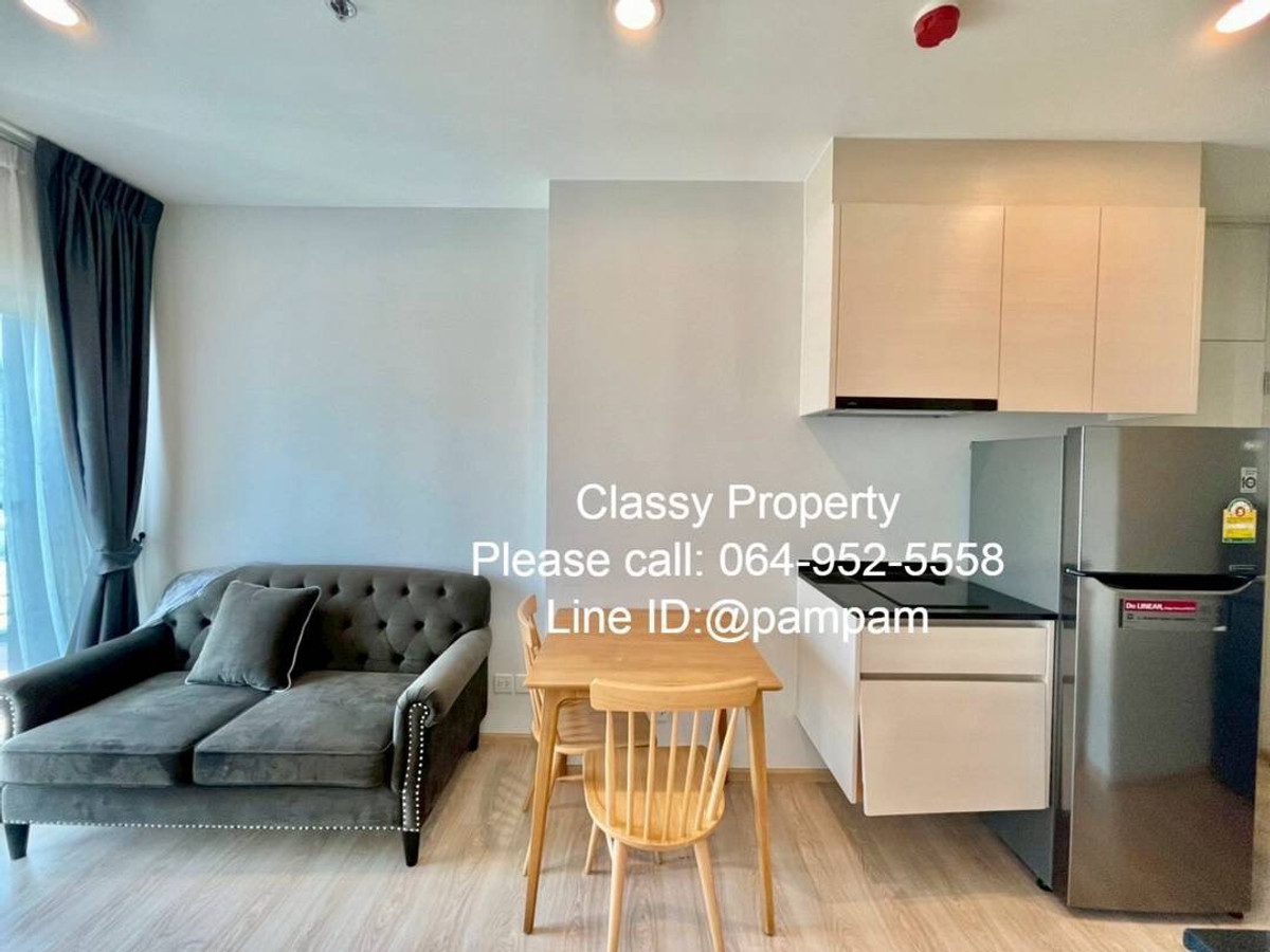 For RentCondoRatchadapisek, Huaikwang, Suttisan : Condo for rent : Noble Revolve Ratchada1 1 Bedroom Fully furnished near MRT Cultural Centre 