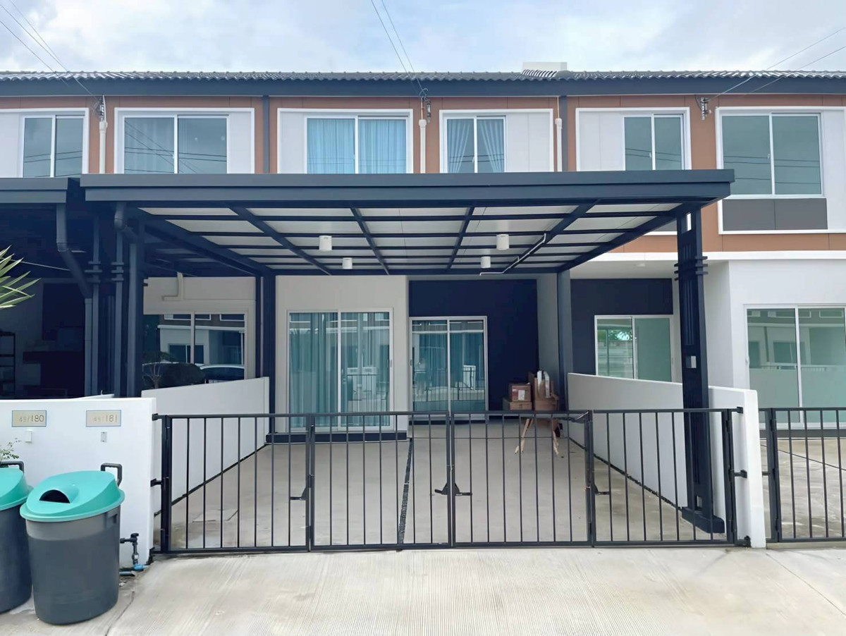 For RentTownhomePathum Thani,Rangsit, Thammasat : ME2500703 New house for rent, Baan Pruksa Rangsit-Thanyaburi 2, Khlong 6, fully furnished, near Rajamangala University of Technology Thanyaburi, ready to move in immediately.