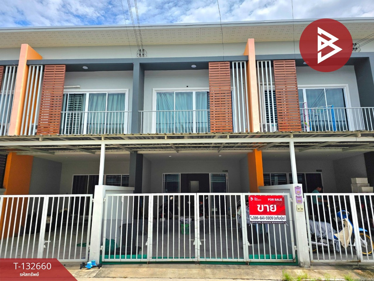 For SaleTownhomePattaya, Bangsaen, Chonburi : Townhouse for sale Baan Suan Pruksa Soi 11 Project, Chonburi