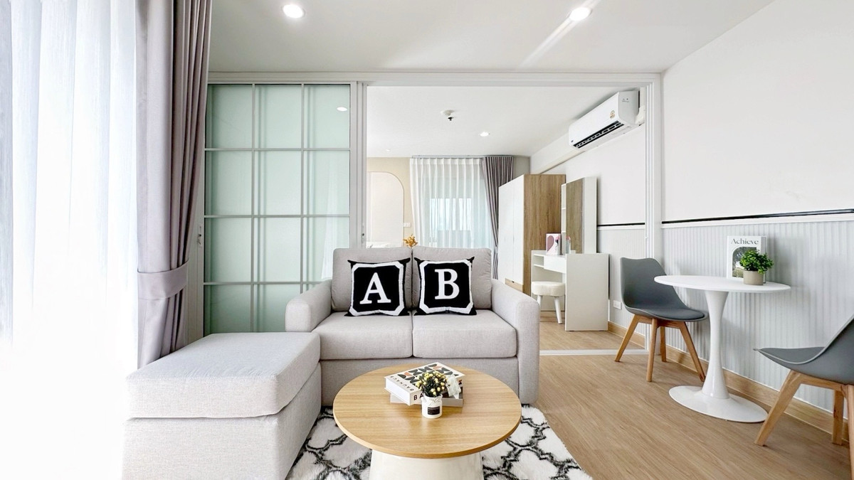 For SaleCondoBang Sue, Wong Sawang, Tao Pun : <<Regent Home6>> If you like corner rooms, say hello quickly!? Near Bang Son MRT, Union Mall, fully furnished, installment price only in the thousands.