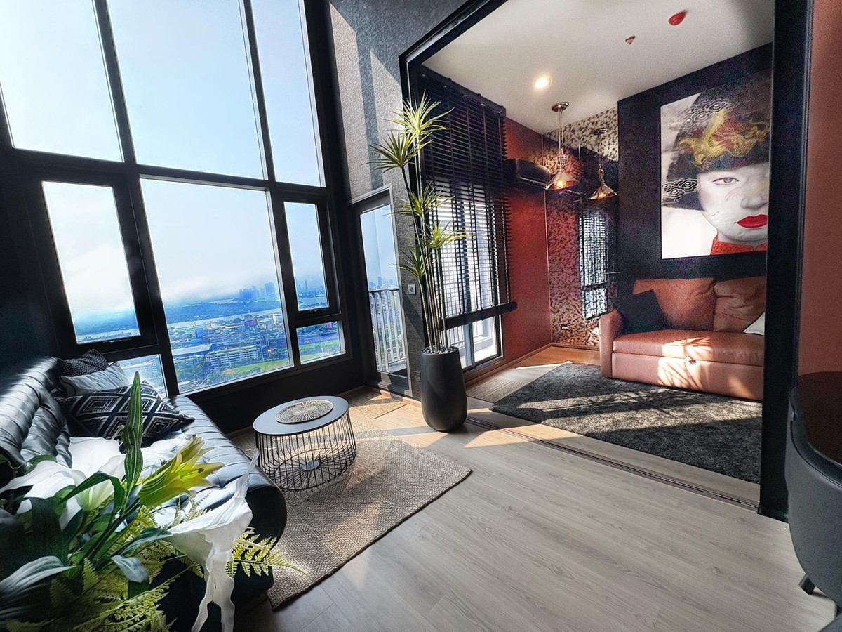 ให้เช่าคอนโดคลองเตย กล้วยน้ำไท : 🏙️ ULTRA LUXURY DUPLEX! Life Rama 4 - Asoke | 54 sqm (38+16) | Breathtaking Panoramic View ✨💎