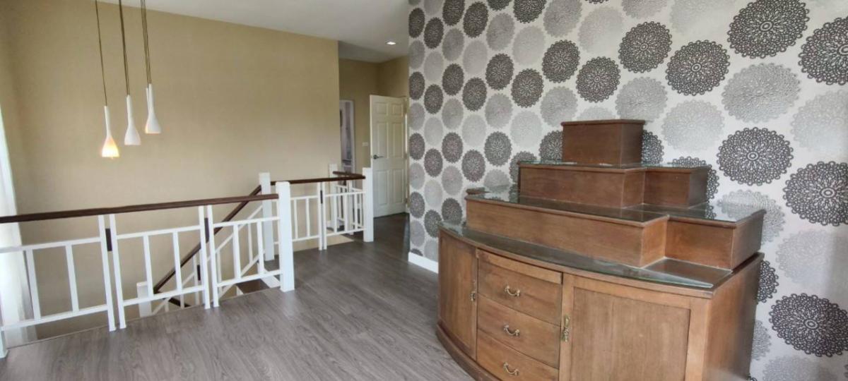 For SaleHouseLadkrabang, Suwannaphum Airport : For Sale House , BURASIRI ONNUT – BANGNA , wide frontage , newly renovated , Dok Mai , Prawet , Bangkok , CX-145561