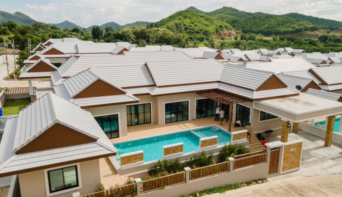 For SaleHouseHuahin, Prachuap Khiri Khan, Pran Buri : For Sale Pool Villa , Thongsuk Pool Villa Pranburi , Pak Nam Pran , Pran Buri , Prachuap Khiri Khan , CX-145396