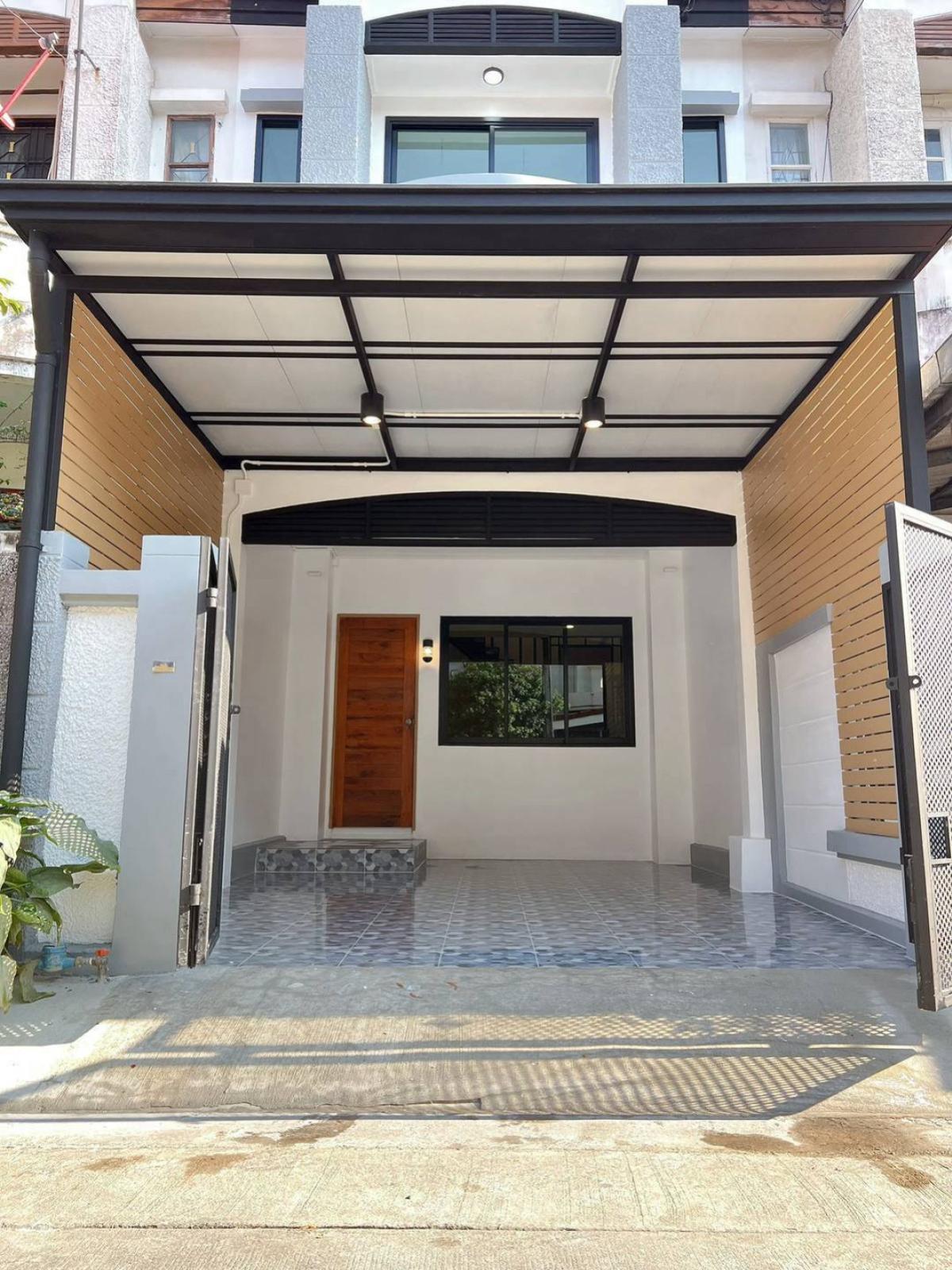 ขายทาวน์โฮมนนทบุรี บางใหญ่ บางบัวทอง : ขายทาวน์เฮ้าส์/ทาวน์โฮม  บ้านบุศรินทร์ จันทร์ทองเอี่ยม รีโนเวทใหม่ MRT-บางพลู บางรักพัฒนา บางบัวทอง นนทบุรี CX-145233