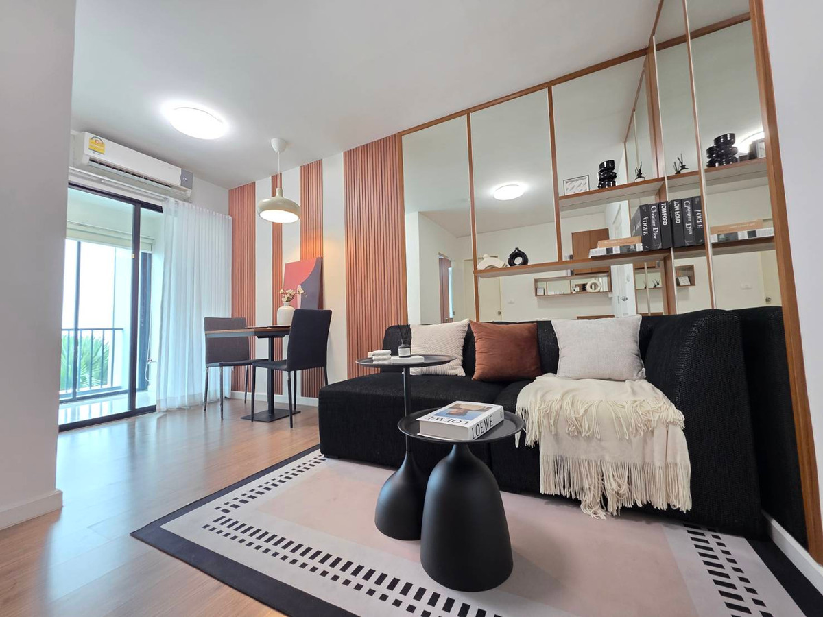 For SaleCondoBangna, Bearing, Lasalle : K-6733 Beautiful room, newly decorated ✨️ I Condo Sukhumvit 105, ready to move in.