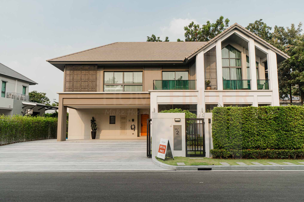 ขายบ้านพระราม 5 ราชพฤกษ์ บางกรวย : บ้านหรูพระราม 5 สำหรับผู้นำที่เลือกความสงบเหนือความวุ่นวาย