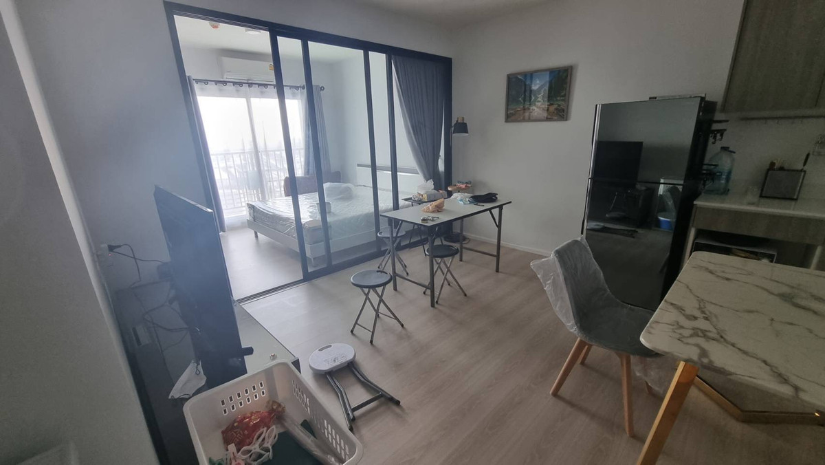 ให้เช่าคอนโดบางนา แบริ่ง ลาซาล : A space Bangna condo 35 sq.m for rent