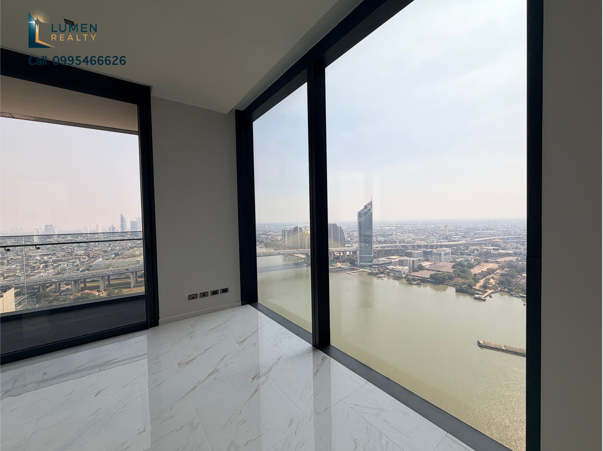 ขายคอนโดพระราม 3 สาธุประดิษฐ์ : ขายราคาดี! คณาพญา (Canapaya) วิวแม่น้ำทะลุถึงภูเขาชลบุรี | ส่วนตัวสูงเพียง 7 ห้องต่อชั้น | Pet-Friendly ราคา: 23,000,000 บาท