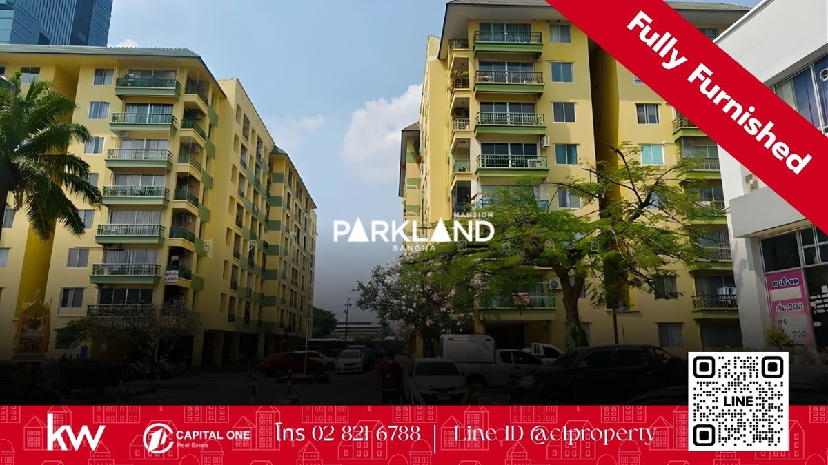 ให้เช่าคอนโดบางนา แบริ่ง ลาซาล : 🏙️ ให้เช่า: The Parkland Bangna-Trad 37 (เดอะ พาร์คแลนด์ บางนา-ตราด 37) ✨ ห้องกว้าง 37 ตร.ม. ตกแต่งใหม่สไตล์ญี่ปุ่น 🇯🇵🛋️ ราคาแค่ 7500