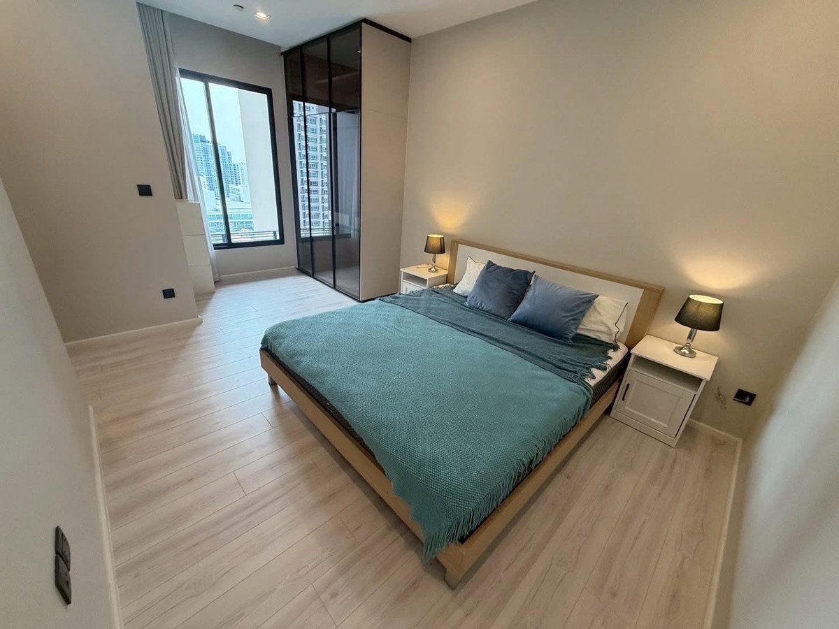 For RentCondoRatchathewi,Phayathai : For rent, The Room Phayathai, 21st floor, size 75 sq m, 2 bedrooms, 2 bathrooms, price 55,000 baht, near APL Ratchaprarop🚝 Beautiful room, ready to move in