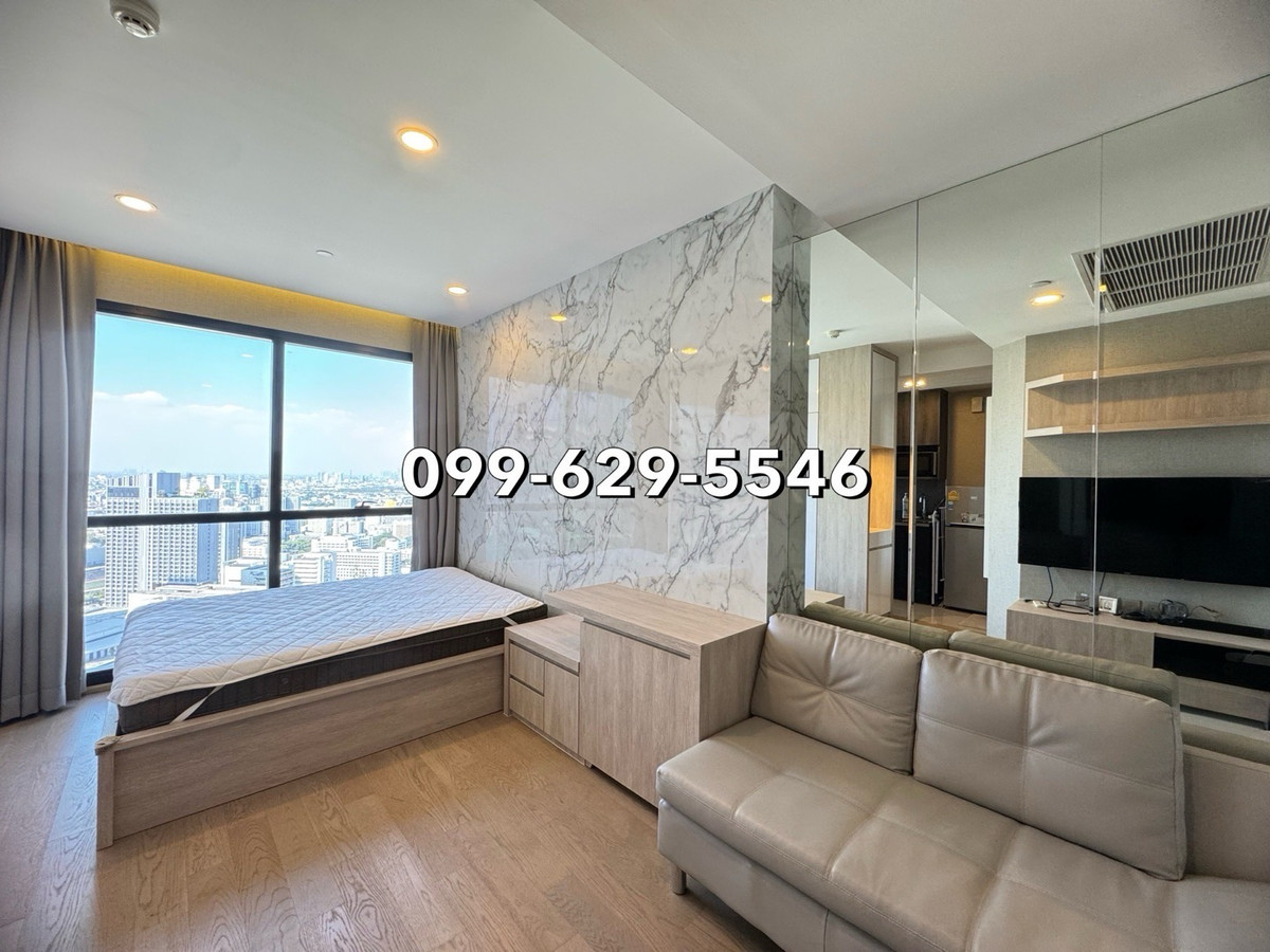 ขายคอนโดสยาม จุฬา สามย่าน : ขายด่วน📍Ashton chula silom✨ ชั้นสูง ห้องสวย ขนาด 24 ตรม เฟอร์นิเจอร์บิ้วอิน มีเครื่องใช้ไฟฟ้าครบ โทร 099-629-5546 ด่วน ห้องไปไว🔥