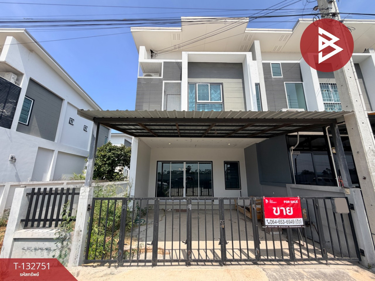 For SaleTownhomePattaya, Bangsaen, Chonburi : Townhouse for sale Arinsiri Sport Village, Ban Puek, Chonburi